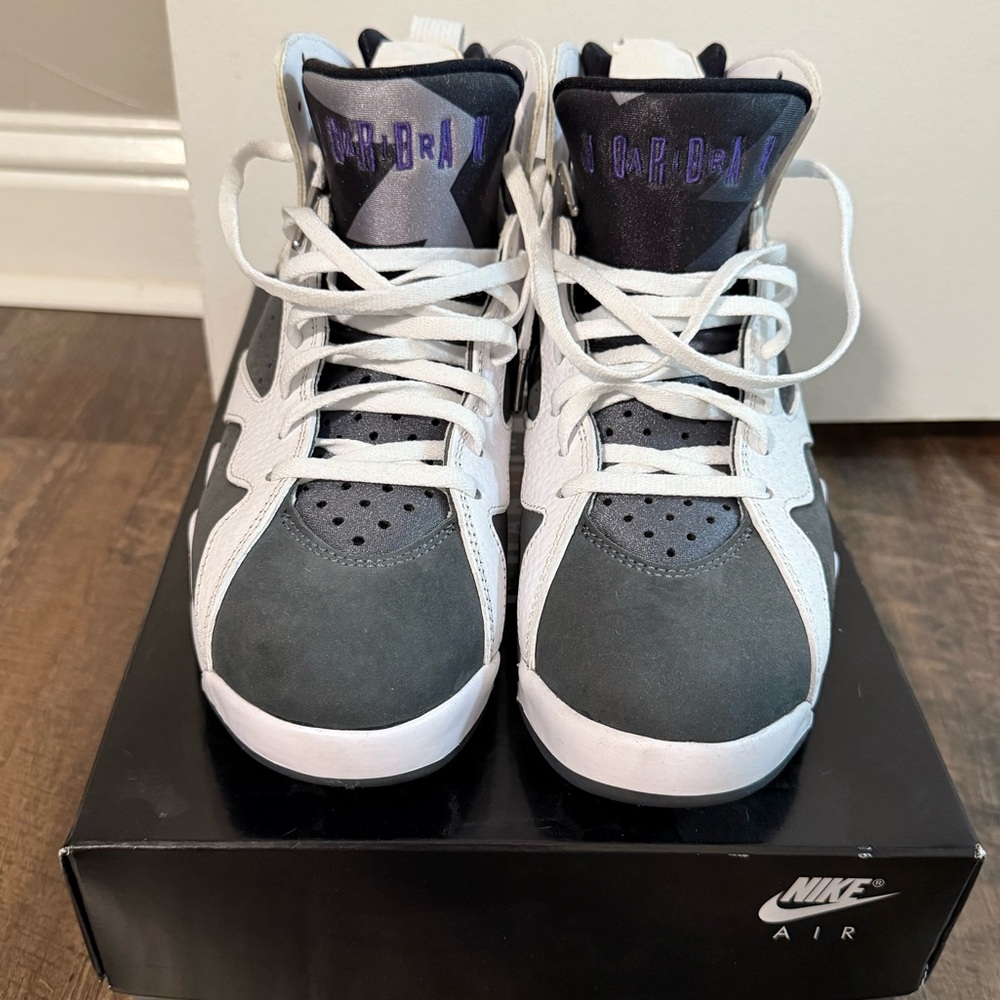 Jordan Retro 7 White Varsity Purple